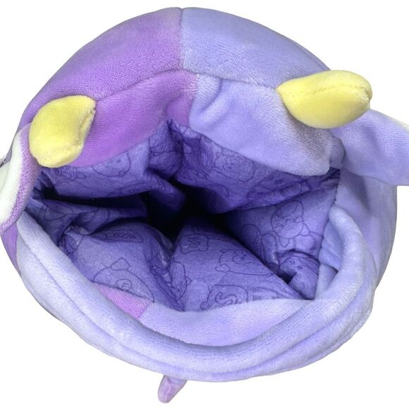 Kelly Toys x Squishmallows Bubba the Purple Cow 12” Plush Easter Basket - Picture 2 of 5